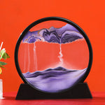 McCoutzie™ 3D Sensory Rotatable Moving Sand Art Round Frame
